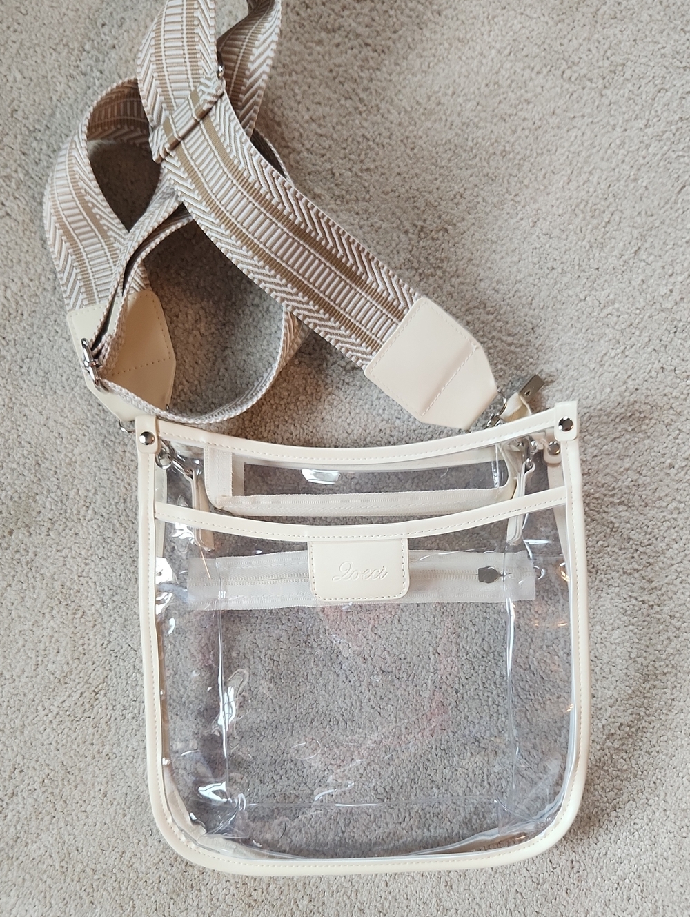 Clear Bag for Stadium Events, Clear Crossbody Purse NWT